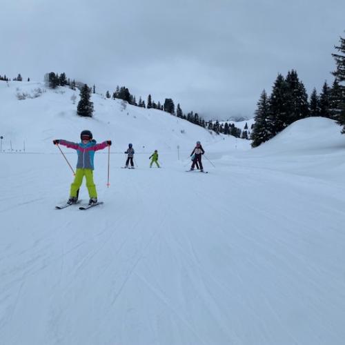 Skifahren macht Spaß