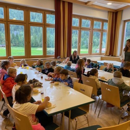 Jause nach der Probe