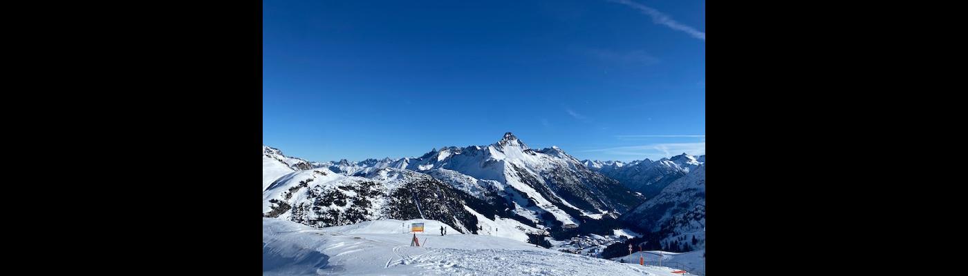 Skigebiet mit Biberkopf